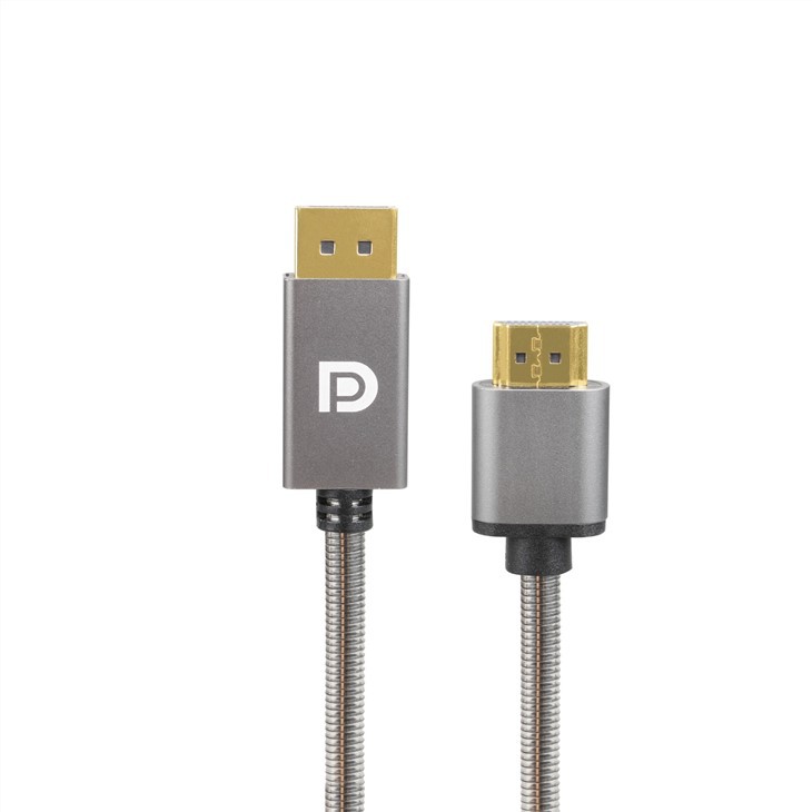 Adattatore da 2,0 V in acciaio inossidabile dp1,2 V maschio a HDMI femmina