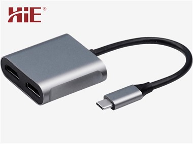 Adattatore da USB-C a Duo-HDMI