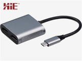 Adattatore da USB-C a Duo-HDMI